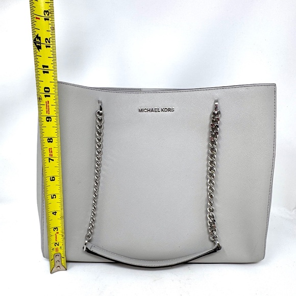 Michael Kors Ellis Shoulder Tote in Aluminum NWOT - Picture 8 of 13
